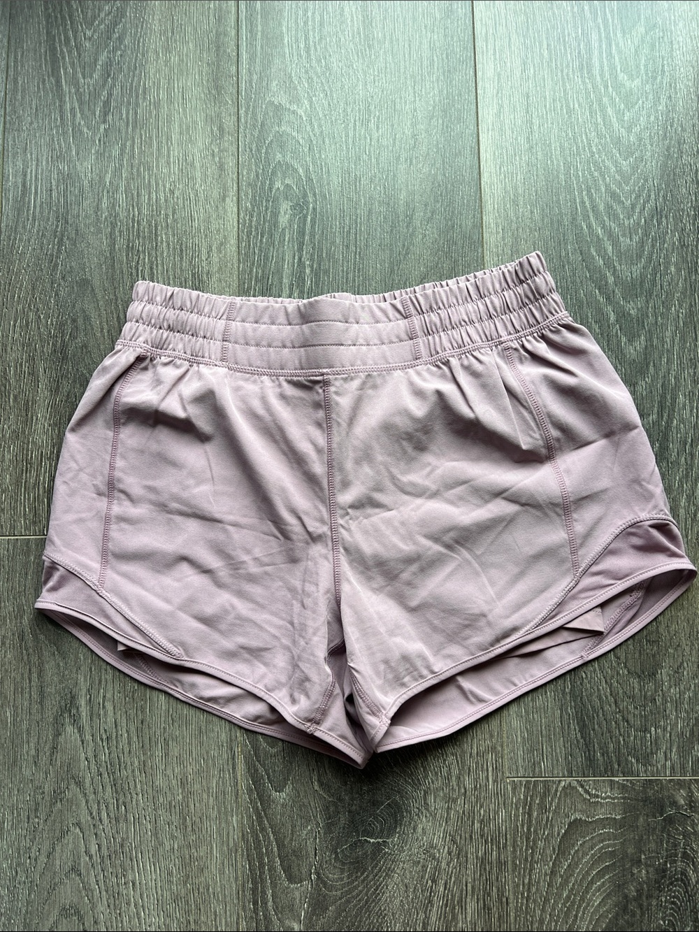 Mondetta Mauve High-Waist Athletic Shorts